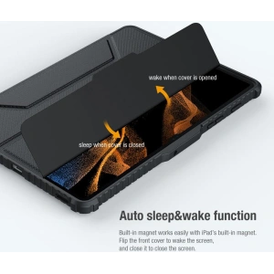 Kup Etui Nillkin Bumper Pro Samsung Galaxy Tab S8+ Plus/S7+ Plus/S7 FE fekete - NLK1076 - {ean13} - Sklep Home Screen