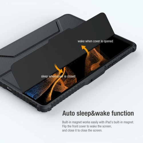 Kup Nillkin Samsung Tasche Bumper Pro Galaxy Tab S8+ Plus/S7+ Plus/S7 FE schwarz - NLK1076 - {ean13} - Sklep Home Screen