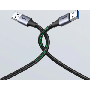 UGREEN US373 USB-A/USB-A 3.0 5Gb/s 2m szürke kábel
