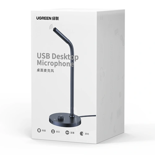 Kup Mikrofon UGREEN CM564 USB z podstawką czarny - UGR1485 - {ean13} - Sklep Home Screen