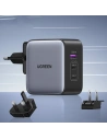 Kup Încărcătorul de rețea UGREEN CD296 GaN USB/2x USB-C 65W adaptor priză EU/UK/US negru - UGR1489 - {ean13} - Sklep Home Screen