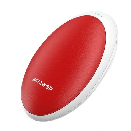 Kup Tragbarer Handwärmer, Powerbank 5200mAh Blitzwolf BW-P15 (rot) - BLZ549 - {ean13} - Sklep Home Screen