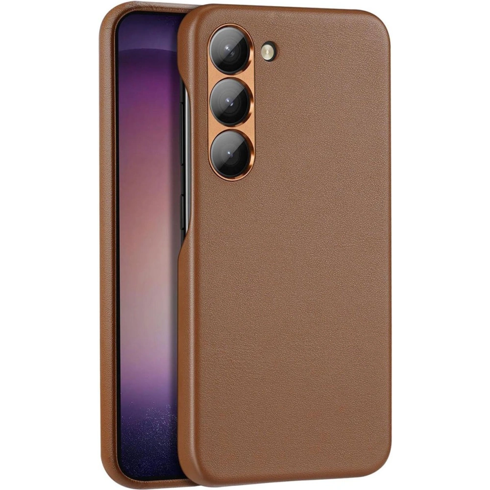 Etui Dux Ducis Grit MagSafe Samsung Galaxy S23+ Plus brązowe