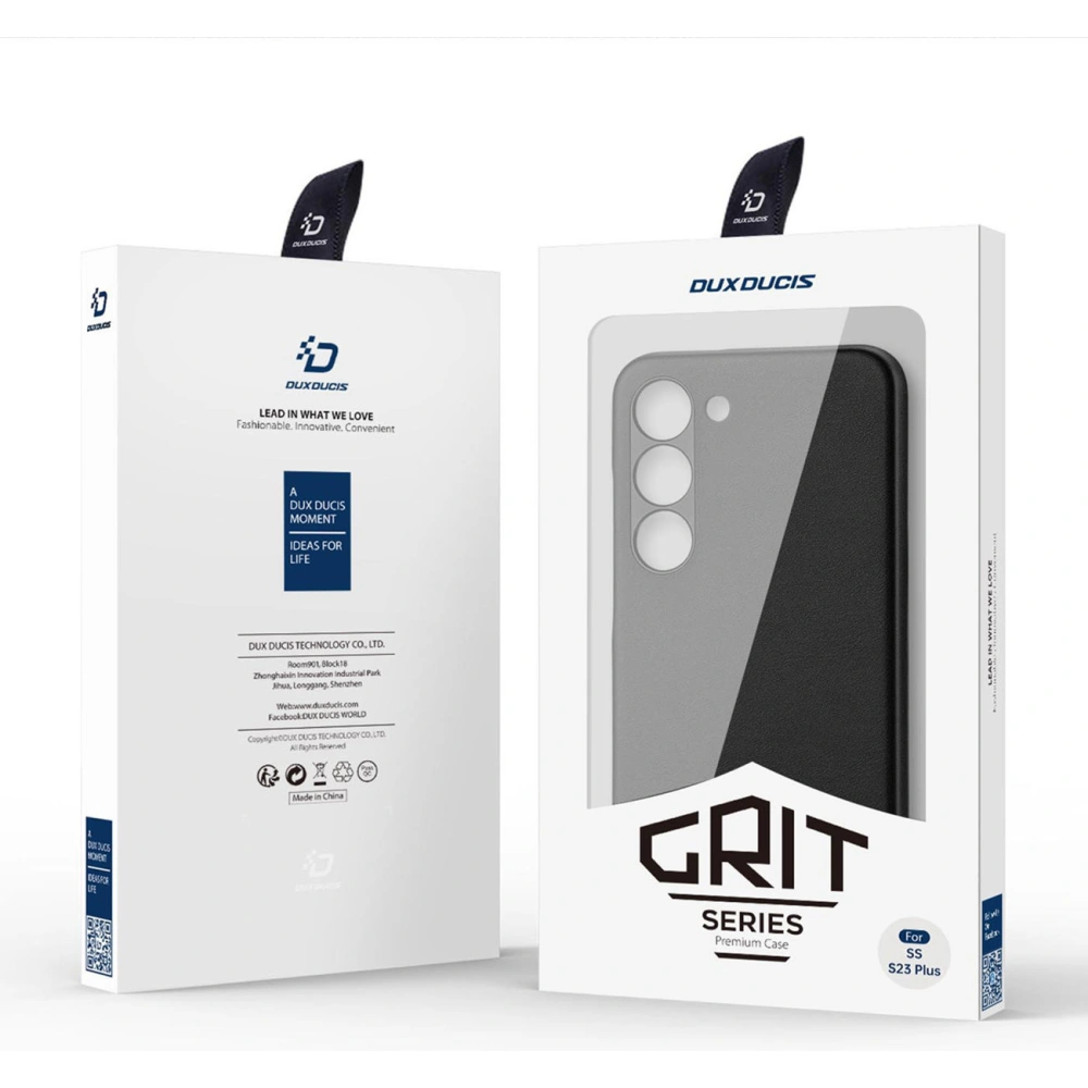 Etui Dux Ducis Grit MagSafe Samsung Galaxy S23+ Plus czarne