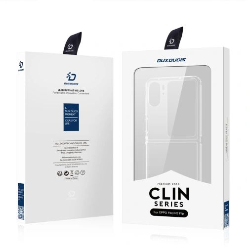 Kup Dux Ducis Clin Oppo Find N2 Flip Fall transparent - DDS1650 - {ean13} - Sklep Home Screen