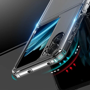 Pouzdro Dux Ducis Clin Oppo Find N2 Flip průhledné