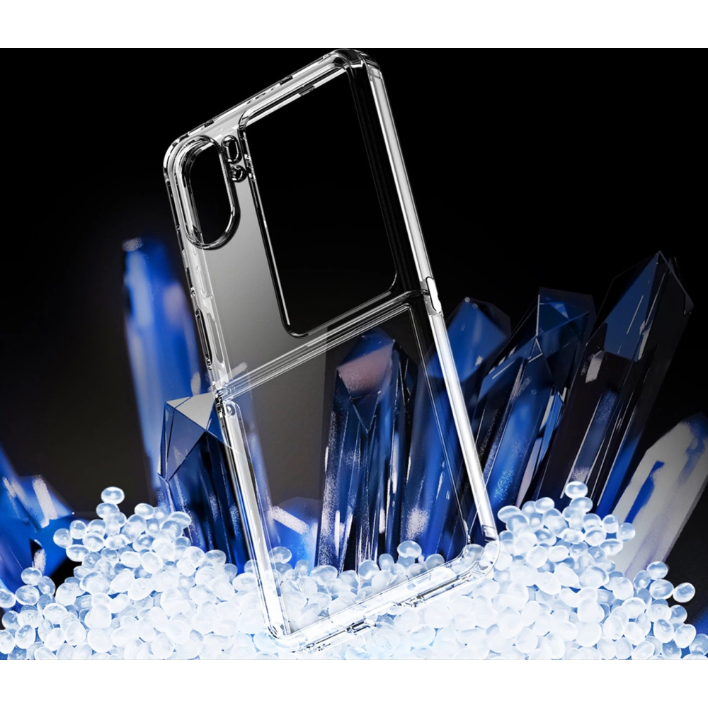 Etui Dux Ducis Clin Oppo Find N2 Flip przezroczyste