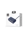 Adaptor USAMS US-SJ238 HUB 4xUSB 2.0 albastru/blue
