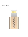 USAMS US-SJ014 microUSB/Lightning gold/gold Adapter