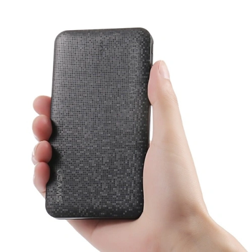Kup USAMS US-CD21 Mosaic 10000mAh schwarz/schwarz Powerbank - USA937 - {ean13} - Sklep Home Screen