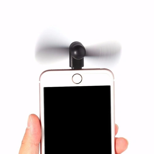 Kup Ventilator USAMS US-ZB009 microUSB negru/black - USA938 - {ean13} - Sklep Home Screen
