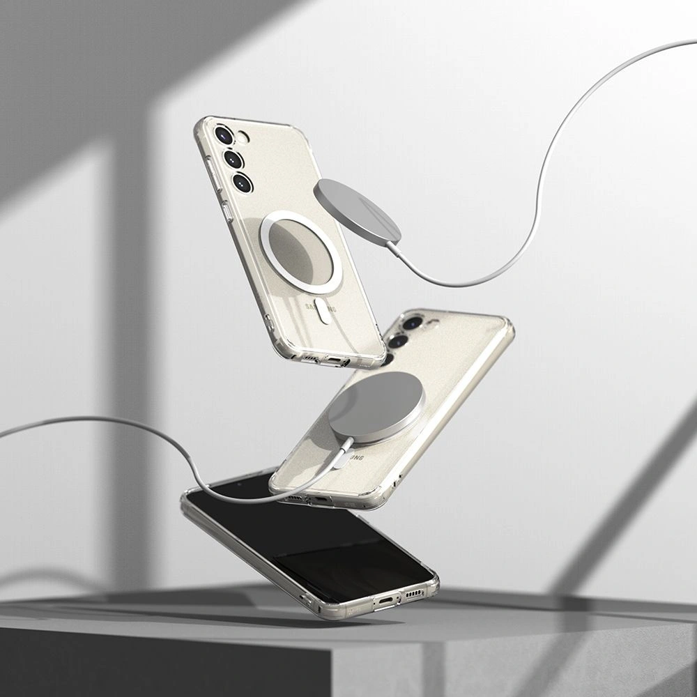 Etui Ringke Fusion Magnetic MagSafe Samsung Galaxy S23+ Plus Matte Clear