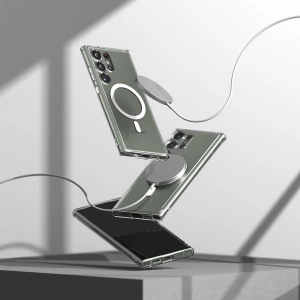 Kup Etui Ringke Fusion Magnetic MagSafe Samsung Galaxy S23 Ultra Matte Clear - RGK1801 - {ean13} - Sklep Home Screen