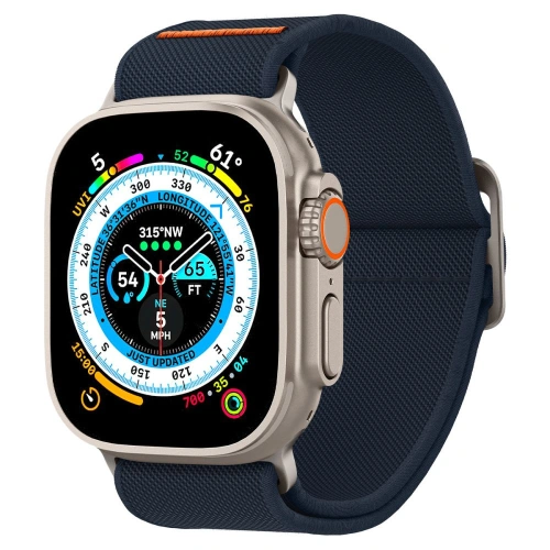 Kup Pasek Spigen Fit Lite Ultra Apple Watch 4/5/6/7/SE/8/9/Ultra 44/45/49mm Tengerészkék - SPN2840 - {ean13} - Sklep Home Screen