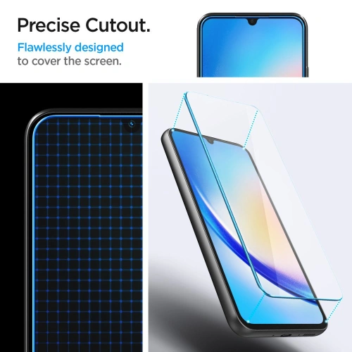 Kup Spigen Samsung Gehärtetes Glas GLAS.tR Slim Galaxy A34 5G Klar [2 PACK] - SPN2841 - {ean13} - Sklep Home Screen