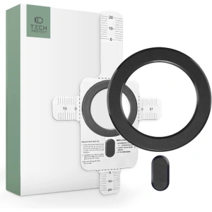 Kup Tech-Protect MagSafe magnetischer Ring Magmat Universal Magnetischer Ring Schwarz - THP1882 - {ean13} - Sklep Home Screen