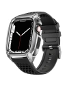 Buy Strap + case Kingxbar CYF148 2w1 Apple Watch 4/5/6/7/8/9/SE 44/45mm silver - KGX638 - {ean13} - Home Screen Store Europe