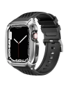 Buy Strap + case Kingxbar CYF148 2w1 Apple Watch 4/5/6/7/8/9/SE 44/45mm silver - KGX638 - {ean13} - Home Screen Store Europe