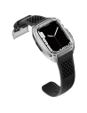 Kup Pasek + etui Kingxbar CYF148 2w1 Apple Watch 4/5/6/7/8/9/SE 44/45mm ezüst - KGX638 - {ean13} - Sklep Home Screen