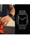 Buy Belt + case Kingxbar CYF148 2w1 Apple Watch 4/5/6/7/8/9/SE 44/45mm black - KGX639 - {ean13} - Home Screen Store Europe
