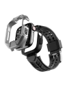Buy Belt + case Kingxbar CYF136 2w1 Apple Watch 4/5/6/7/8/9/SE 44/45mm silver - KGX642 - {ean13} - Home Screen Store Europe