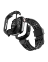 Buy Belt + case Kingxbar CYF136 2w1 Apple Watch 4/5/6/7/8/9/SE 44/45mm black - KGX644 - {ean13} - Home Screen Store Europe
