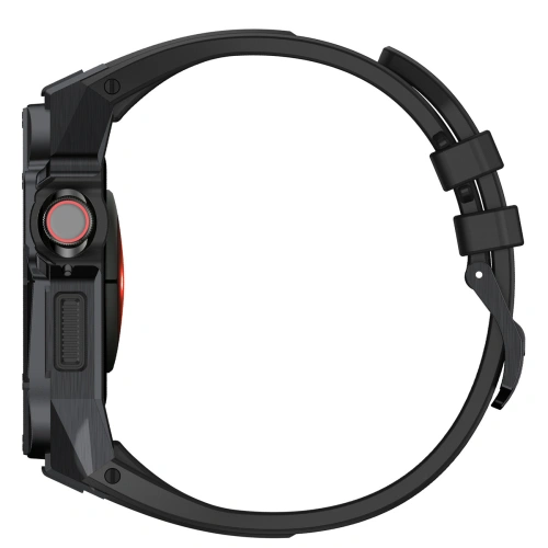 Buy Belt + case Kingxbar CYF140 2w1 Apple Watch 4/5/6/7/8/9/SE 44/45mm black - KGX645 - {ean13} - Home Screen Store Europe