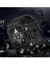 Buy Belt + case Kingxbar CYF140 2w1 Apple Watch 4/5/6/7/8/9/SE 44/45mm silver - KGX648 - {ean13} - Home Screen Store Europe