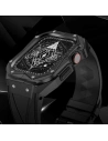 Kup Pasek + etui Kingxbar CYF140 2w1 Apple Watch 4/5/6/7/8/9/SE 44/45mm srebrne - KGX648 - {ean13} - Sklep Home Screen