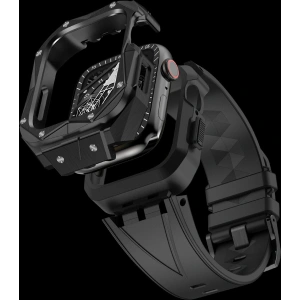 Kup Pasek + etui Kingxbar CYF140 2w1 Apple Watch 4/5/6/7/8/9/SE 44/45mm złote - KGX649 - {ean13} - Sklep Home Screen