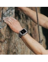 Kup Pánt + tok Kingxbar CYF134 2w1 Apple Watch 4/5/6/7/8/9/SE 44/45mm fekete - KGX651 - {ean13} - Sklep Home Screen