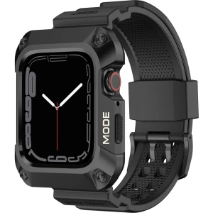 Kup Pasek + etui Kingxbar CYF134 2w1 Apple Watch 4/5/6/7/8/9/SE 44/45mm czarne - KGX652 - {ean13} - Sklep Home Screen