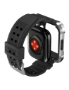 Kup Pásek + etui Kingxbar CYF134 2w1 Apple Watch 4/5/6/7/8/9/SE 44/45mm stříbrné - KGX654 - {ean13} - Sklep Home Screen