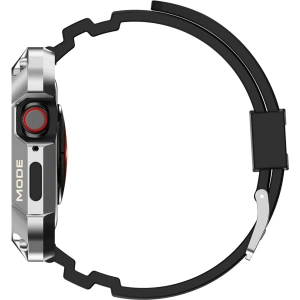 Buy Belt + case Kingxbar CYF134 2w1 Apple Watch 4/5/6/7/8/9/SE 44/45mm silver - KGX654 - {ean13} - Home Screen Store Europe