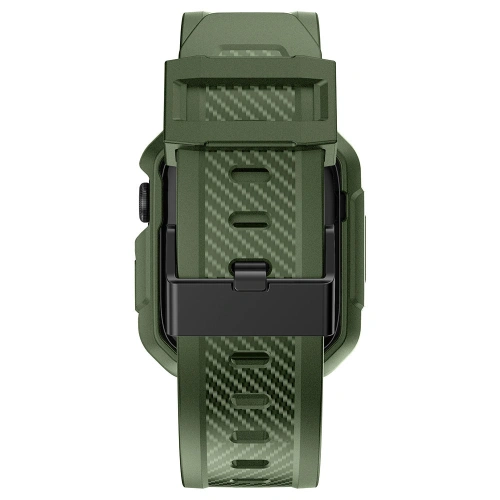 Kup Pásek + etui Kingxbar CYF537 2w1 Apple Watch 4/5/6/7/SE/8/9 44/45mm zelené - KGX658 - {ean13} - Sklep Home Screen