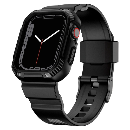 Buy Belt + case Kingxbar CYF106 2w1 Apple Watch 4/5/6/7/SE/8/9 40/41mm black - KGX659 - {ean13} - Home Screen Store Europe