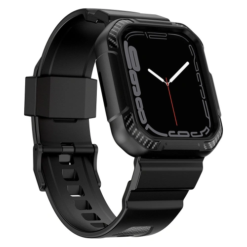 Kup Pásek + etui Kingxbar CYF106 2w1 Apple Watch 4/5/6/7/SE/8/9 40/41mm černé - KGX659 - {ean13} - Sklep Home Screen