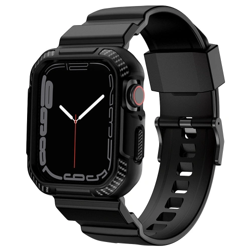 Buy Belt + case Kingxbar CYF106 2w1 Apple Watch 4/5/6/7/SE/8/9 40/41mm black - KGX659 - {ean13} - Home Screen Store Europe