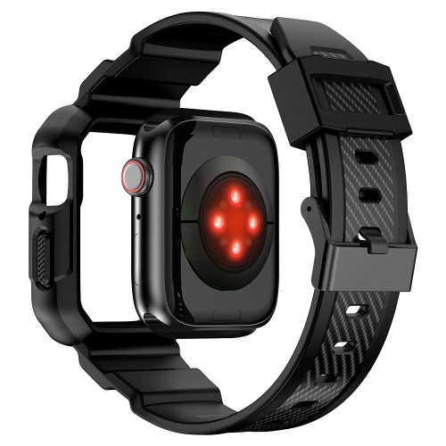 Buy Belt + case Kingxbar CYF106 2w1 Apple Watch 4/5/6/7/SE/8/9 40/41mm black - KGX659 - {ean13} - Home Screen Store Europe
