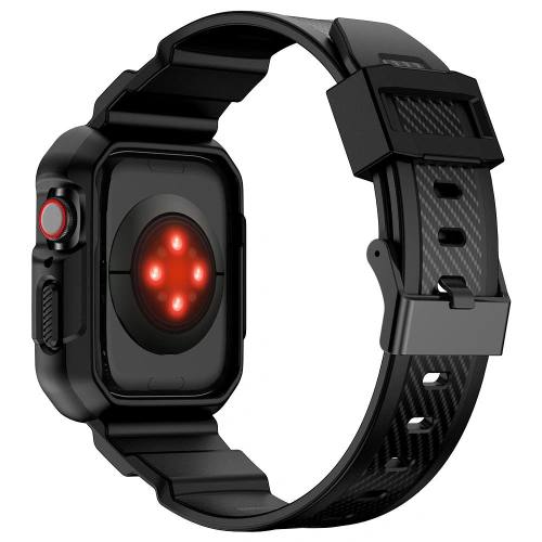 Buy Belt + case Kingxbar CYF106 2w1 Apple Watch 4/5/6/7/SE/8/9 40/41mm black - KGX659 - {ean13} - Home Screen Store Europe