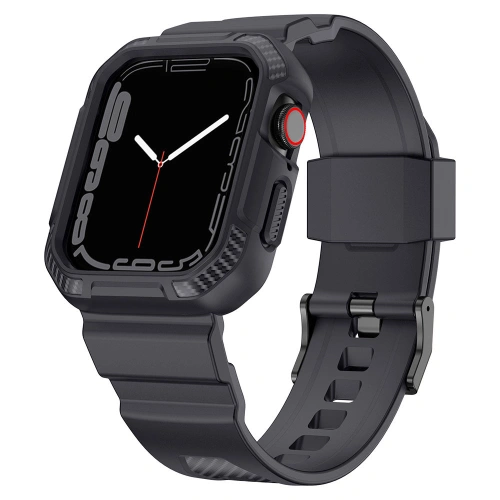 Kup + etui Kingxbar CYF106 2w1 Apple Watch 4/5/6/7/SE/8/9 40/41mm grau - KGX660 - {ean13} - Sklep Home Screen