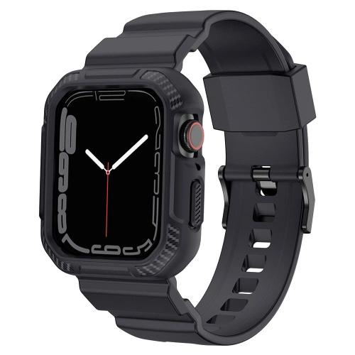 Kup + etui Kingxbar CYF106 2w1 Apple Watch 4/5/6/7/SE/8/9 40/41mm grau - KGX660 - {ean13} - Sklep Home Screen