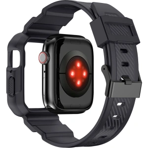 Kup Pasek + etui Kingxbar CYF106 2w1 Apple Watch 4/5/6/7/SE/8/9 40/41mm szare - KGX660 - {ean13} - Sklep Home Screen