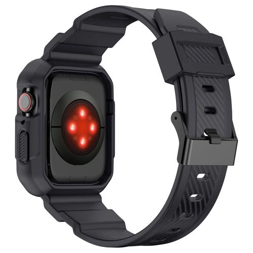 Kup + etui Kingxbar CYF106 2w1 Apple Watch 4/5/6/7/SE/8/9 40/41mm grau - KGX660 - {ean13} - Sklep Home Screen