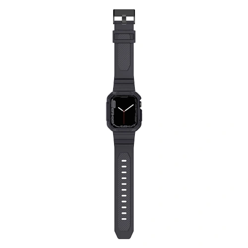 Kup + etui Kingxbar CYF106 2w1 Apple Watch 4/5/6/7/SE/8/9 40/41mm grau - KGX660 - {ean13} - Sklep Home Screen