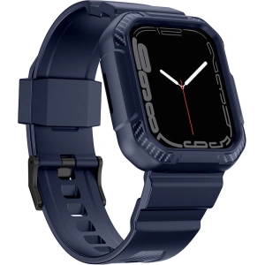 Kup + etui Kingxbar CYF106 2w1 Apple Watch 4/5/6/7/SE/8/9 40/41mm blaue - KGX661 - {ean13} - Sklep Home Screen