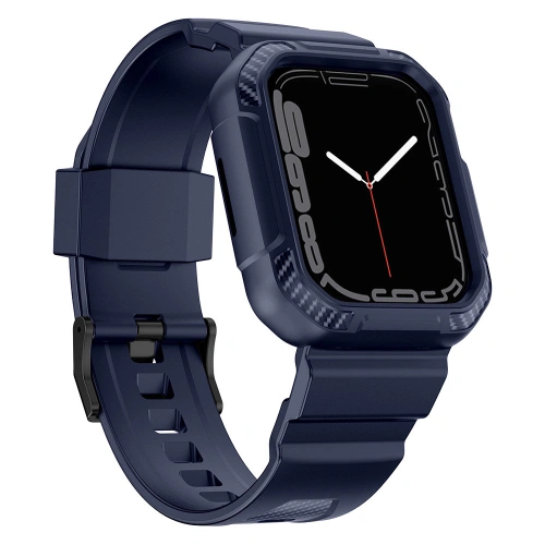 Kup + etui Kingxbar CYF106 2w1 Apple Watch 4/5/6/7/SE/8/9 40/41mm blaue - KGX661 - {ean13} - Sklep Home Screen