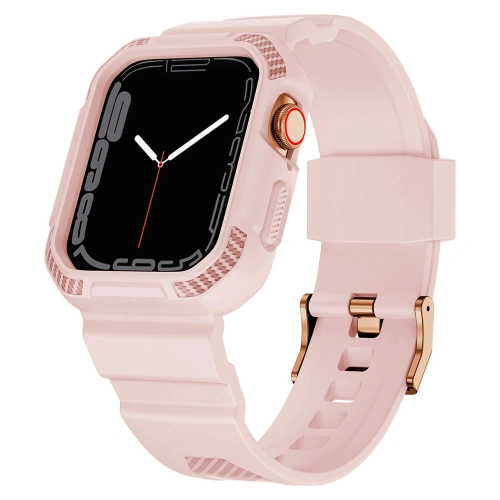 Buy Strap + case Kingxbar CYF106 2w1 Apple Watch 4/5/6/7/SE/8/9 40/41mm pink - KGX663 - {ean13} - Home Screen Store Europe