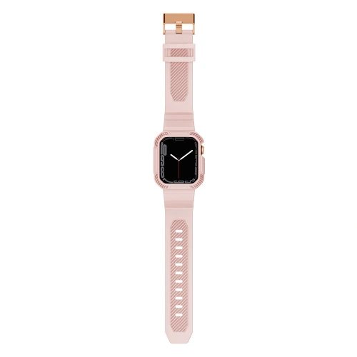 Buy Strap + case Kingxbar CYF106 2w1 Apple Watch 4/5/6/7/SE/8/9 40/41mm pink - KGX663 - {ean13} - Home Screen Store Europe