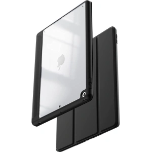 Kup Etui Crong PrimeFolio Apple iPad 10.2 2019/2020/2021 (7., 8. i 9. generacji) + Pencil holder (czarny/przezroczysty) - CRG593 - {ean13} - Sklep Home Screen
